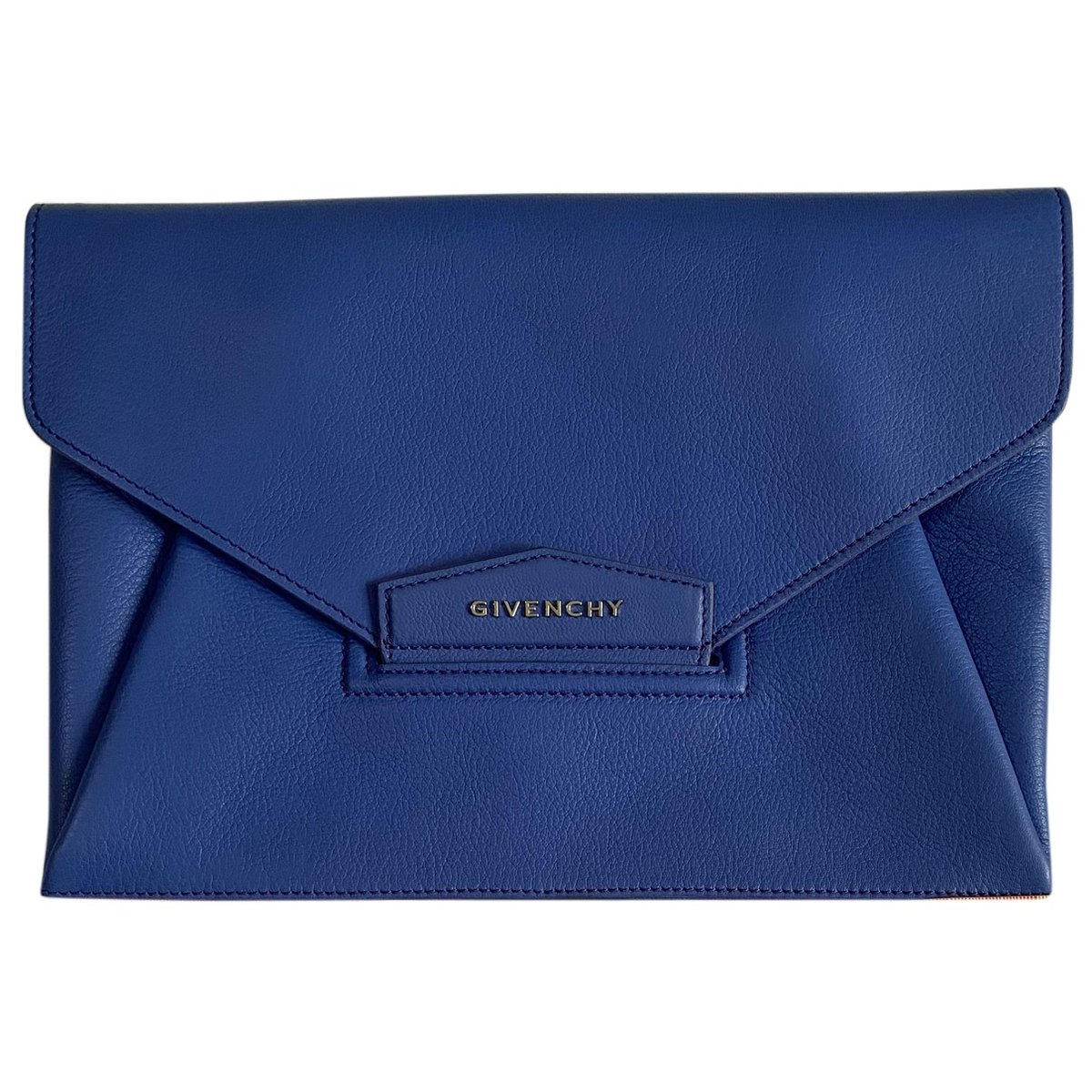Antigona leather clutch bag