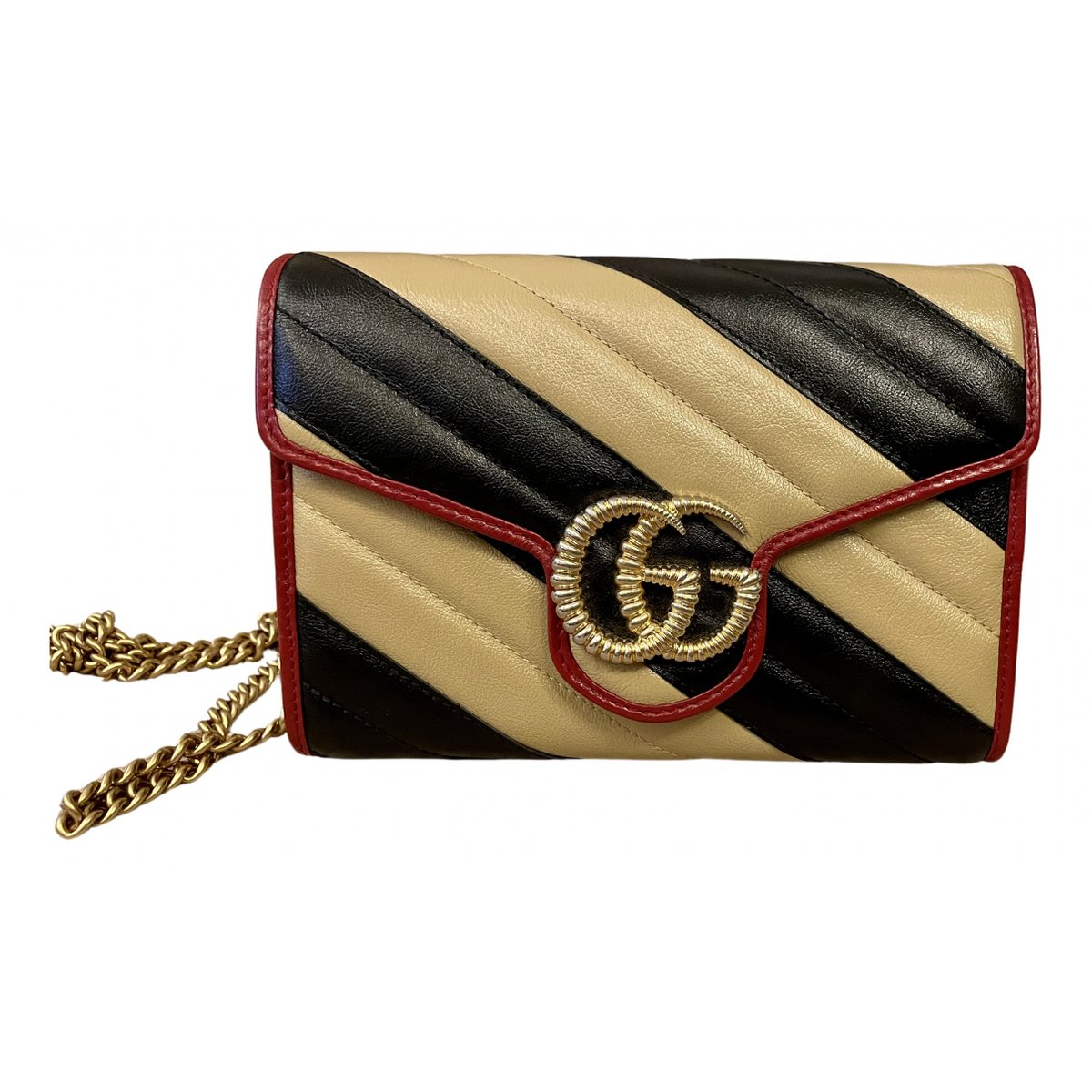 GG Marmont Chain leather crossbody bag