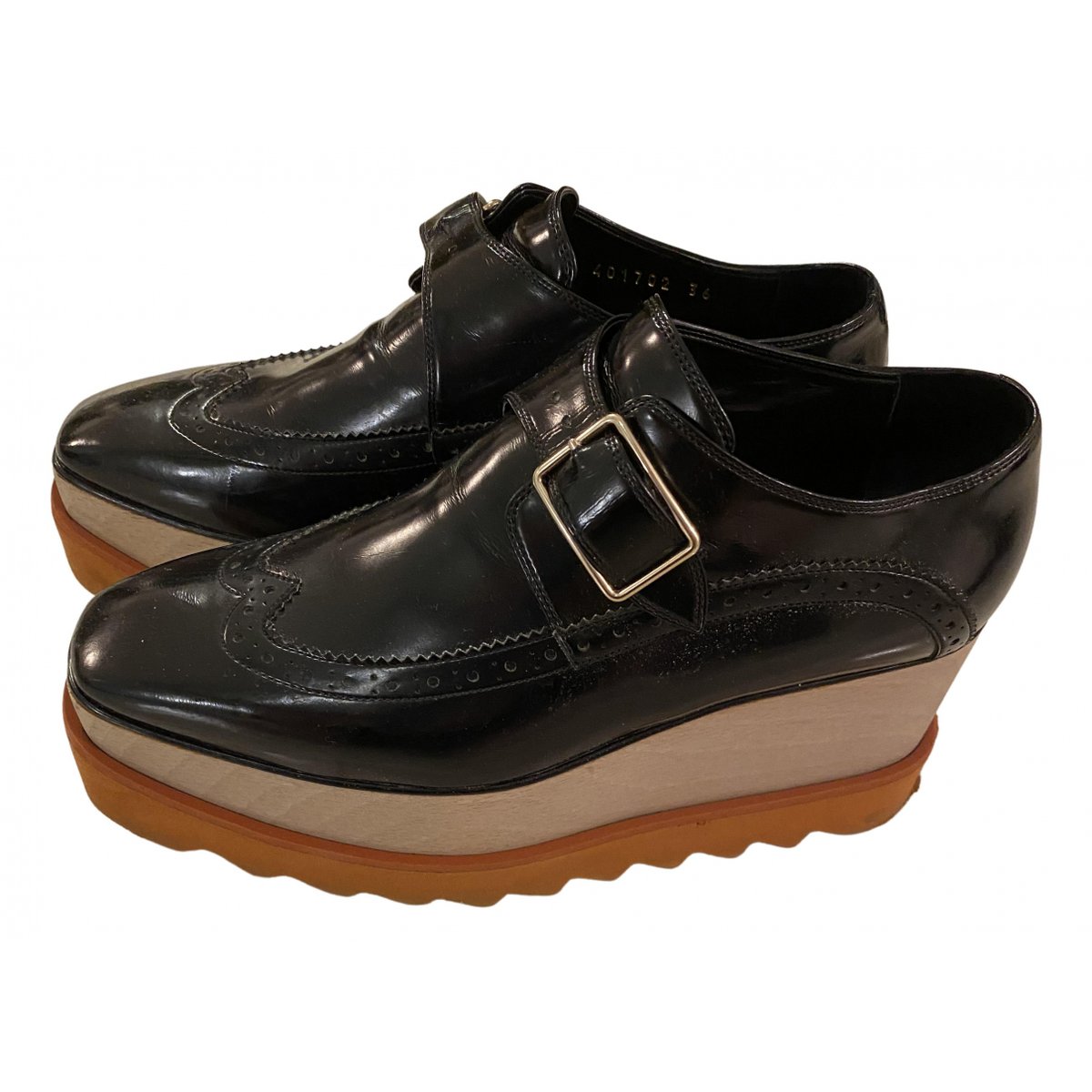 Elyse leather lace ups