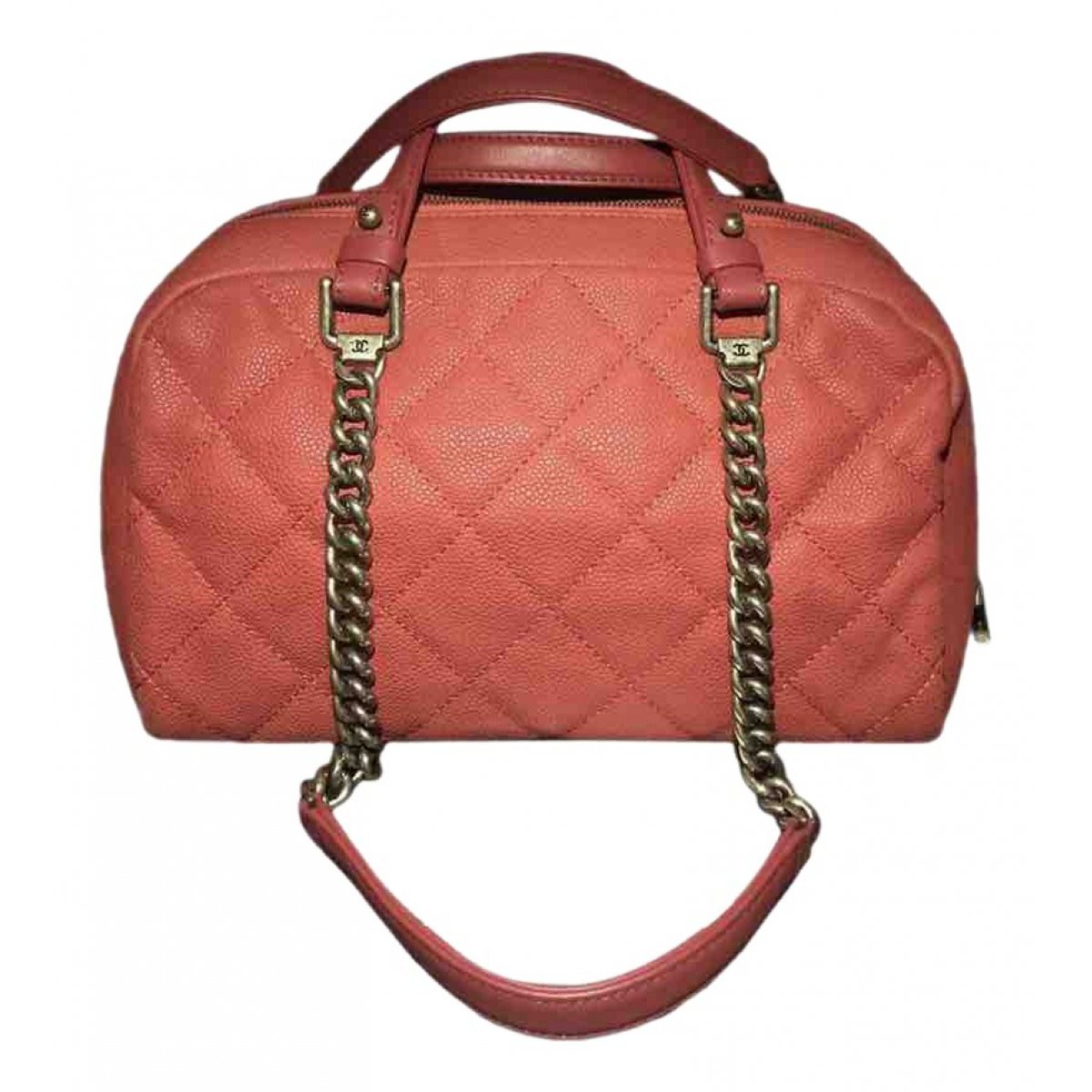 Bowling Bag leather handbag