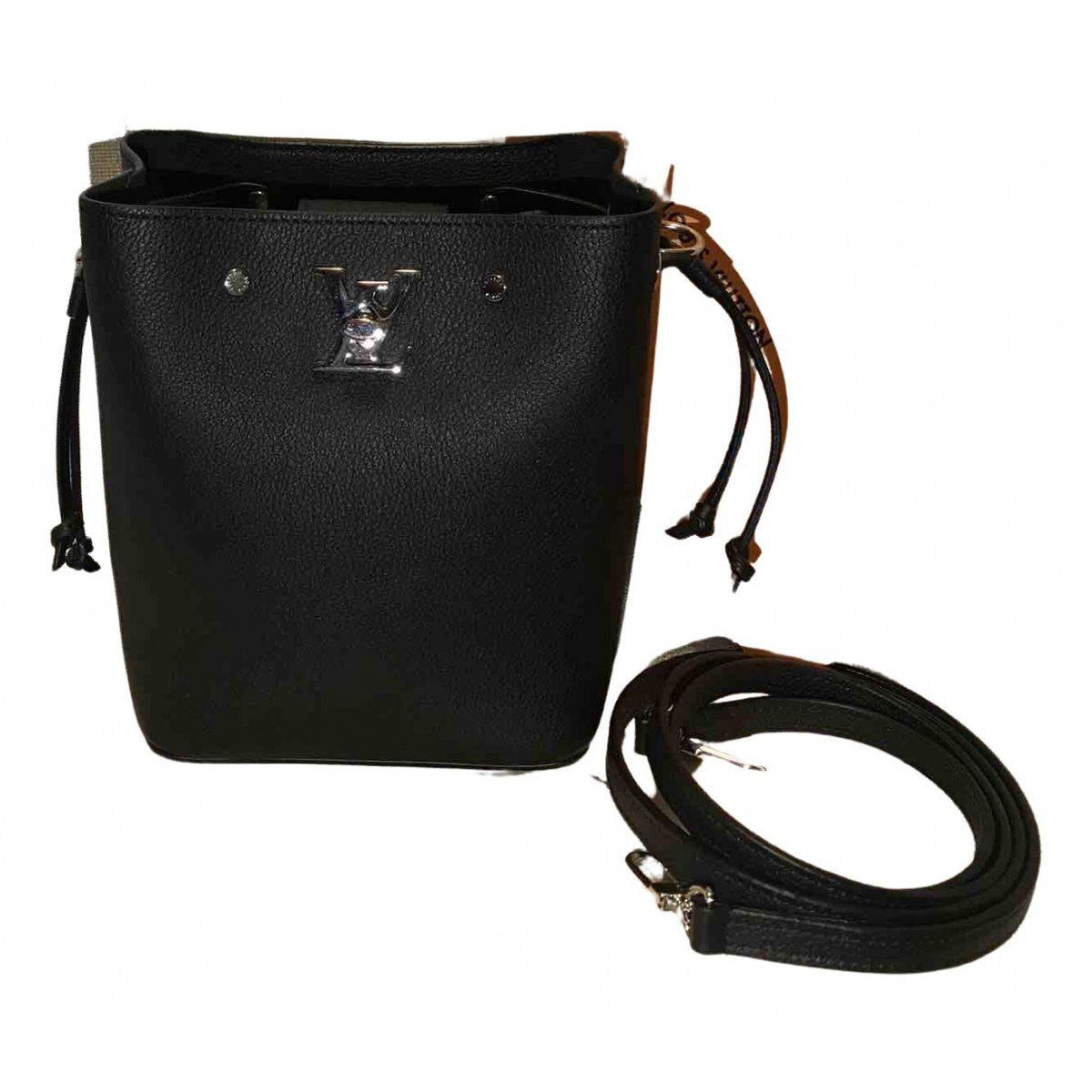Lockme leather mini bag