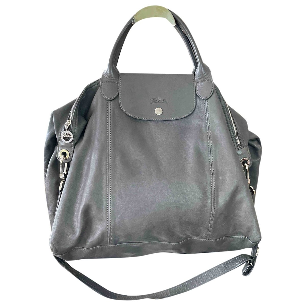 Pliage leather bag