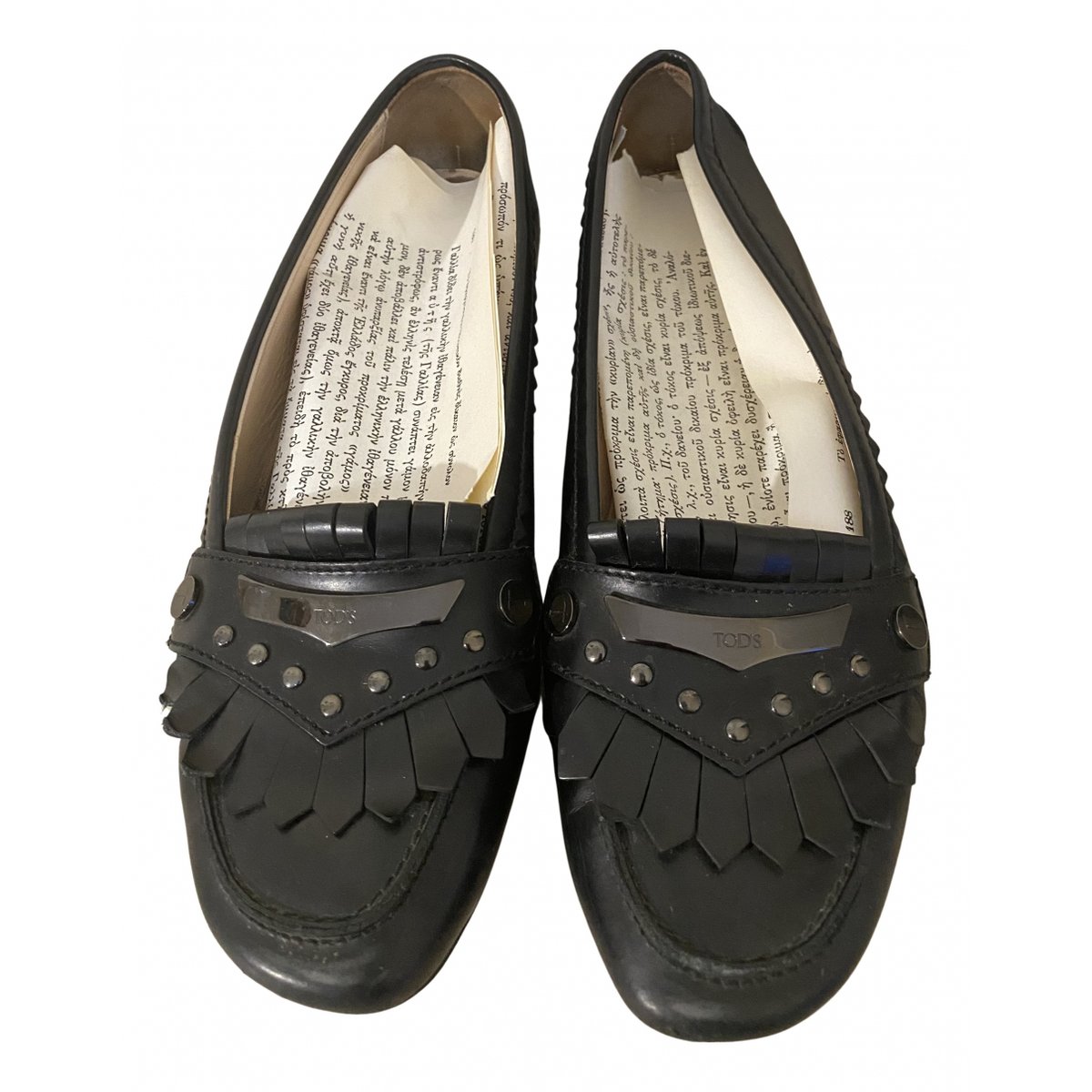 Gommino leather flats