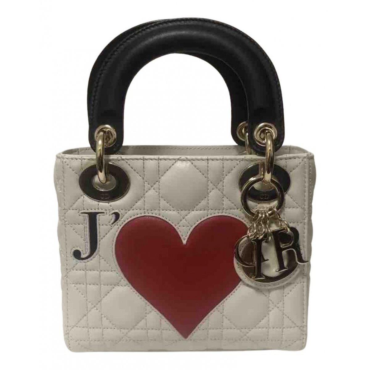 Lady Dior leather handbag