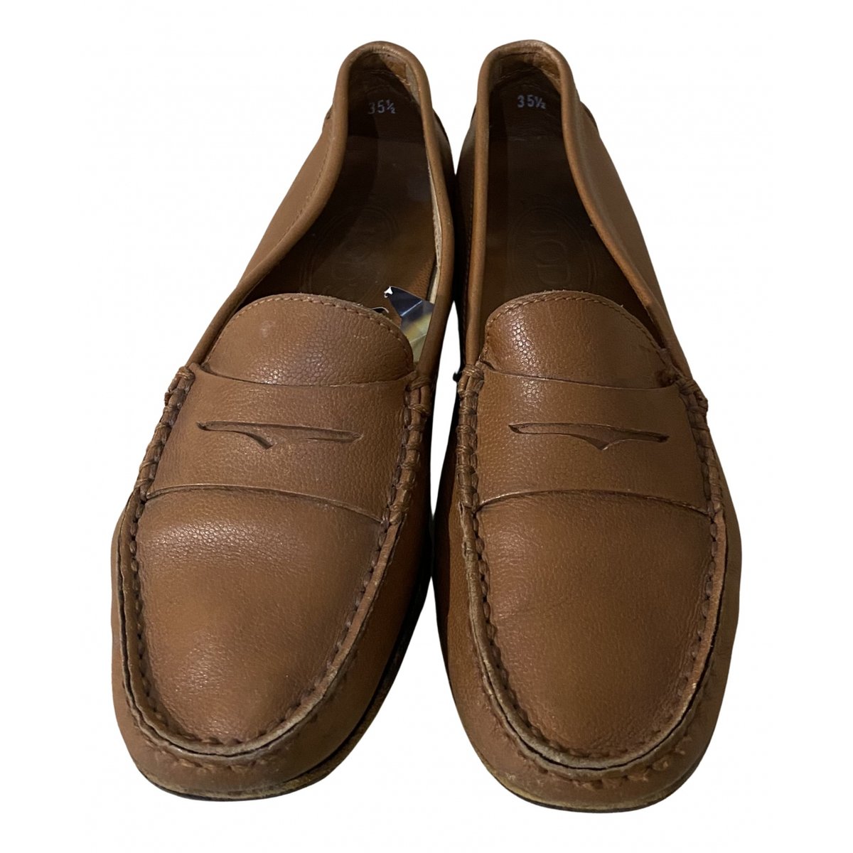 Gommino leather flats