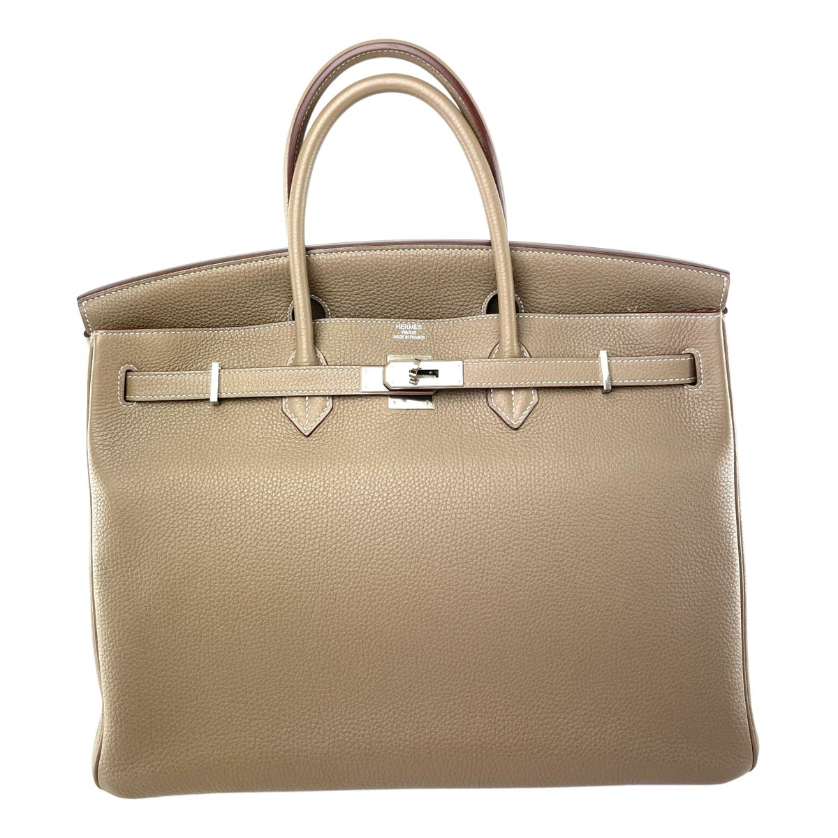 Birkin 40 leather handbag