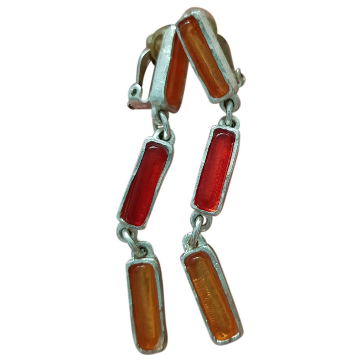 Agate crystal earrings