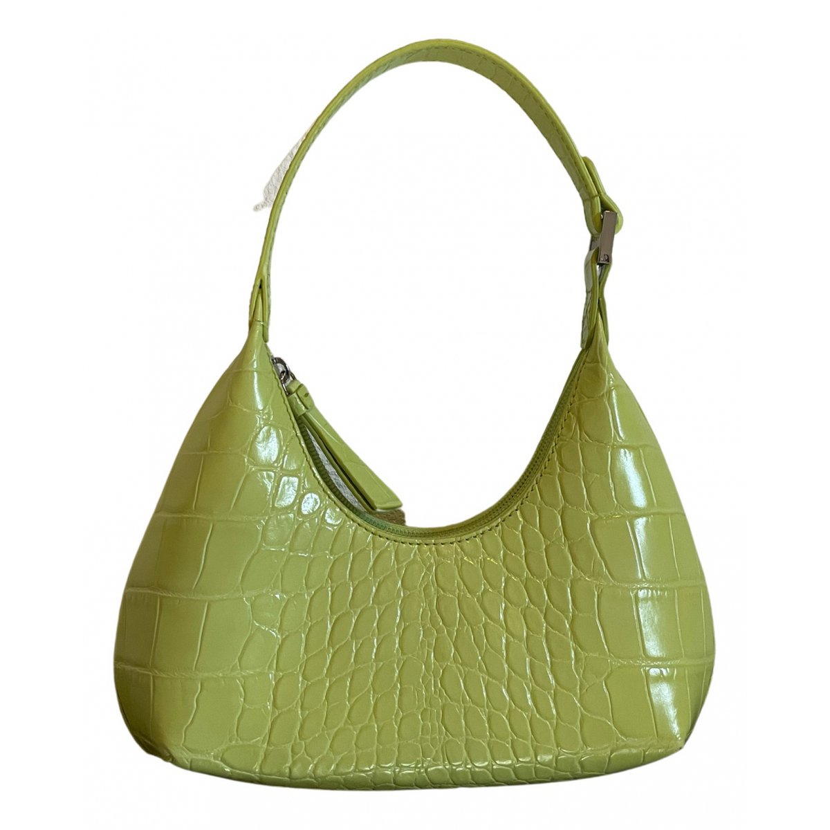 Amber leather handbag