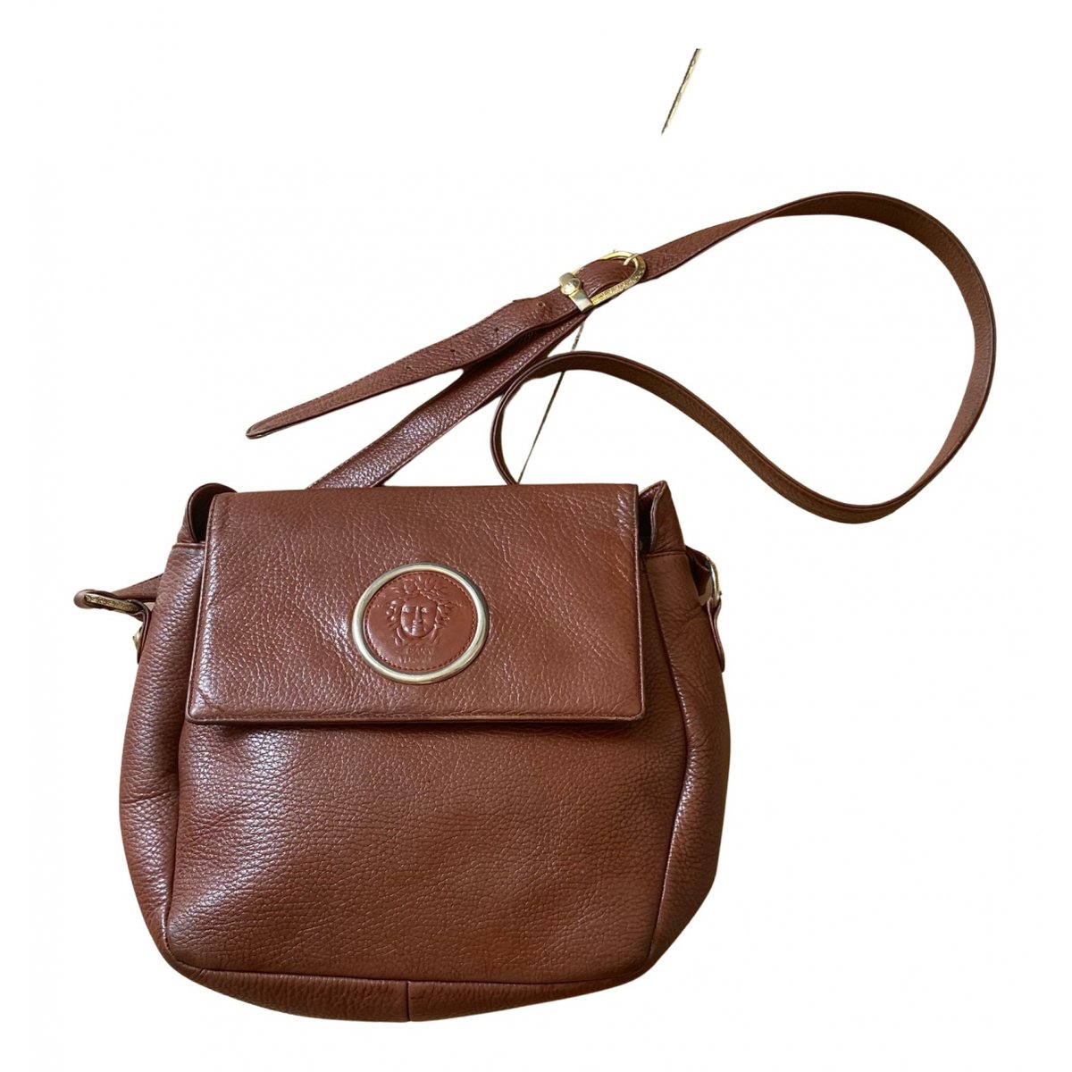La Medusa leather handbag