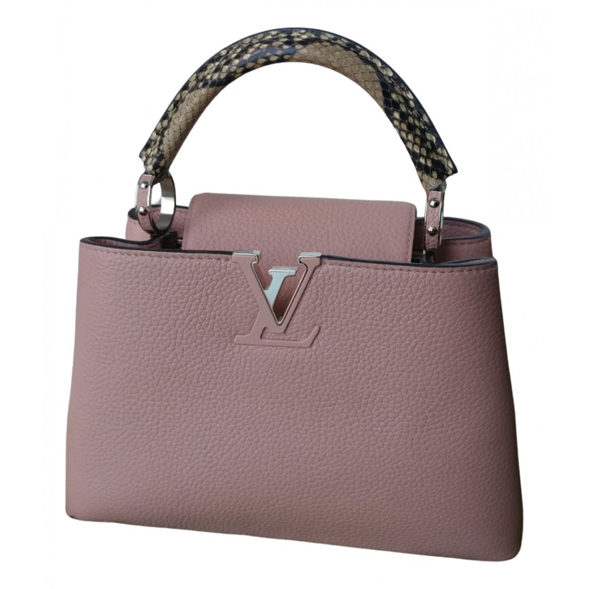 Capucines leather handbag