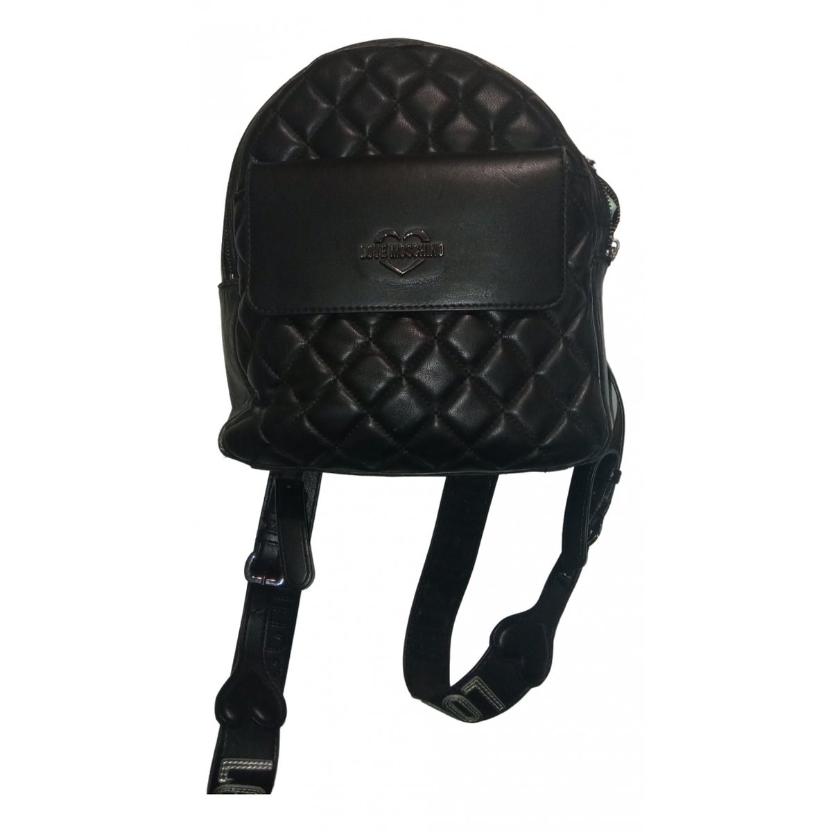 Vegan leather backpack