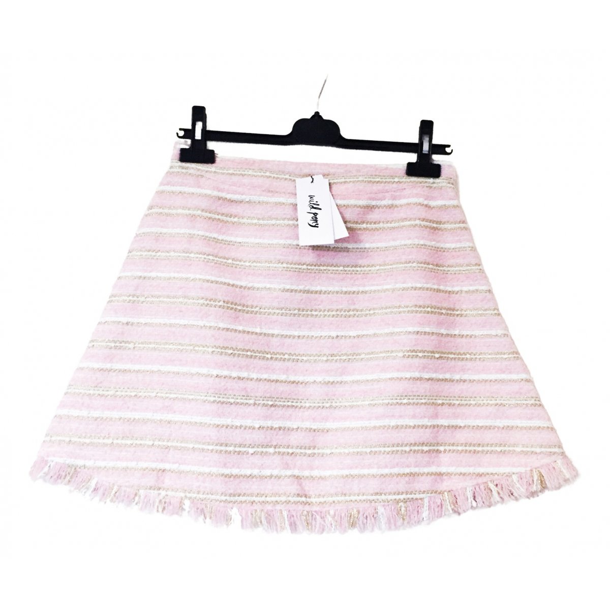 Taille haute mini skirt