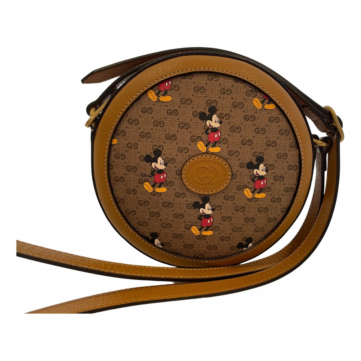 GG Marmont Round cloth crossbody bag