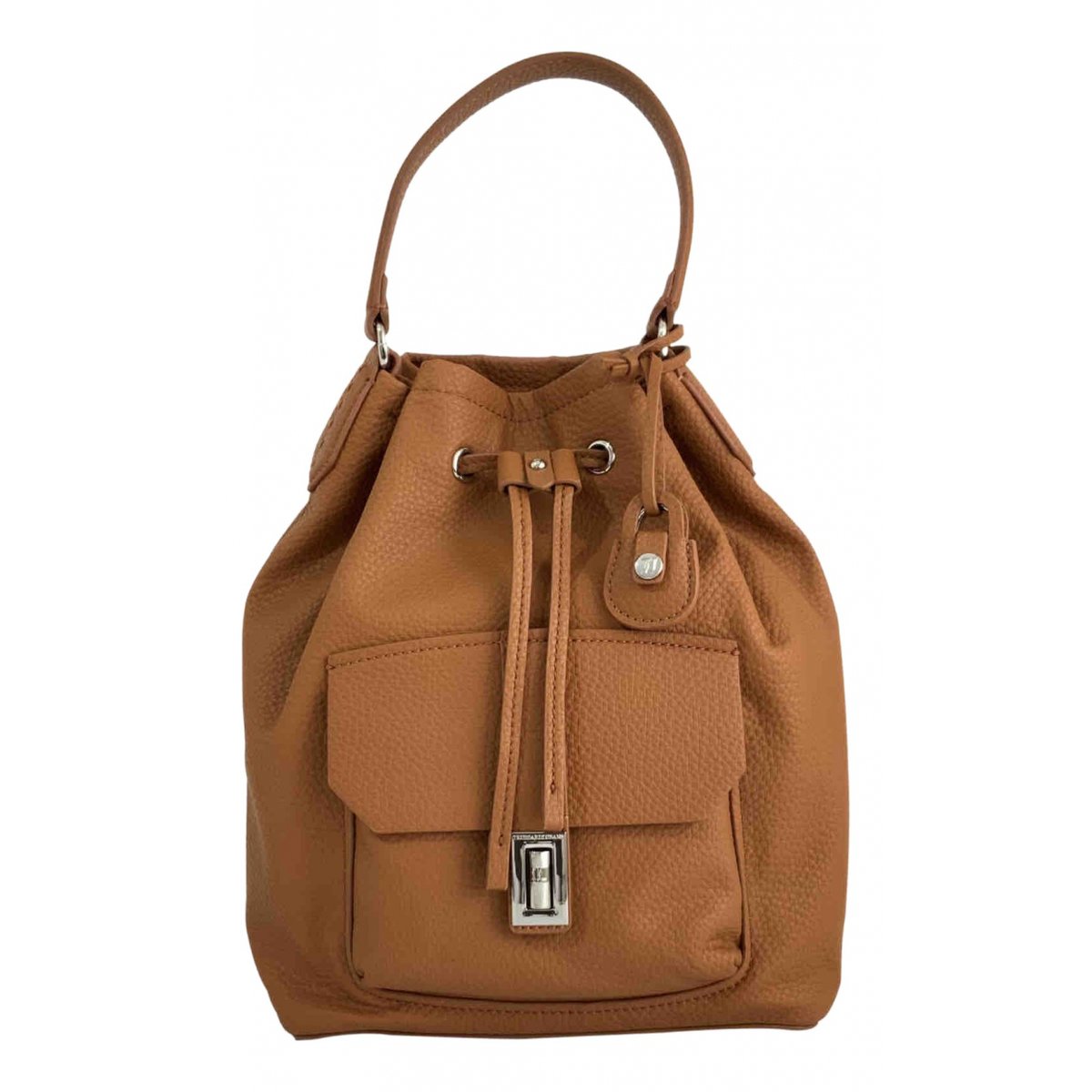 Vegan leather satchel