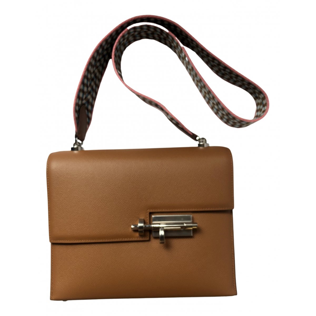 Verrou leather handbag