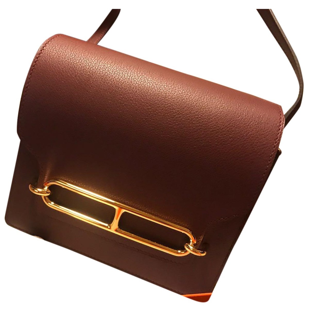 Roulis leather handbag