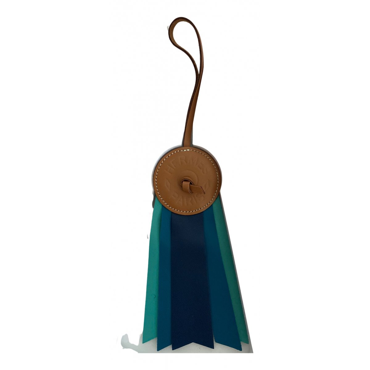 Paddock leather key ring