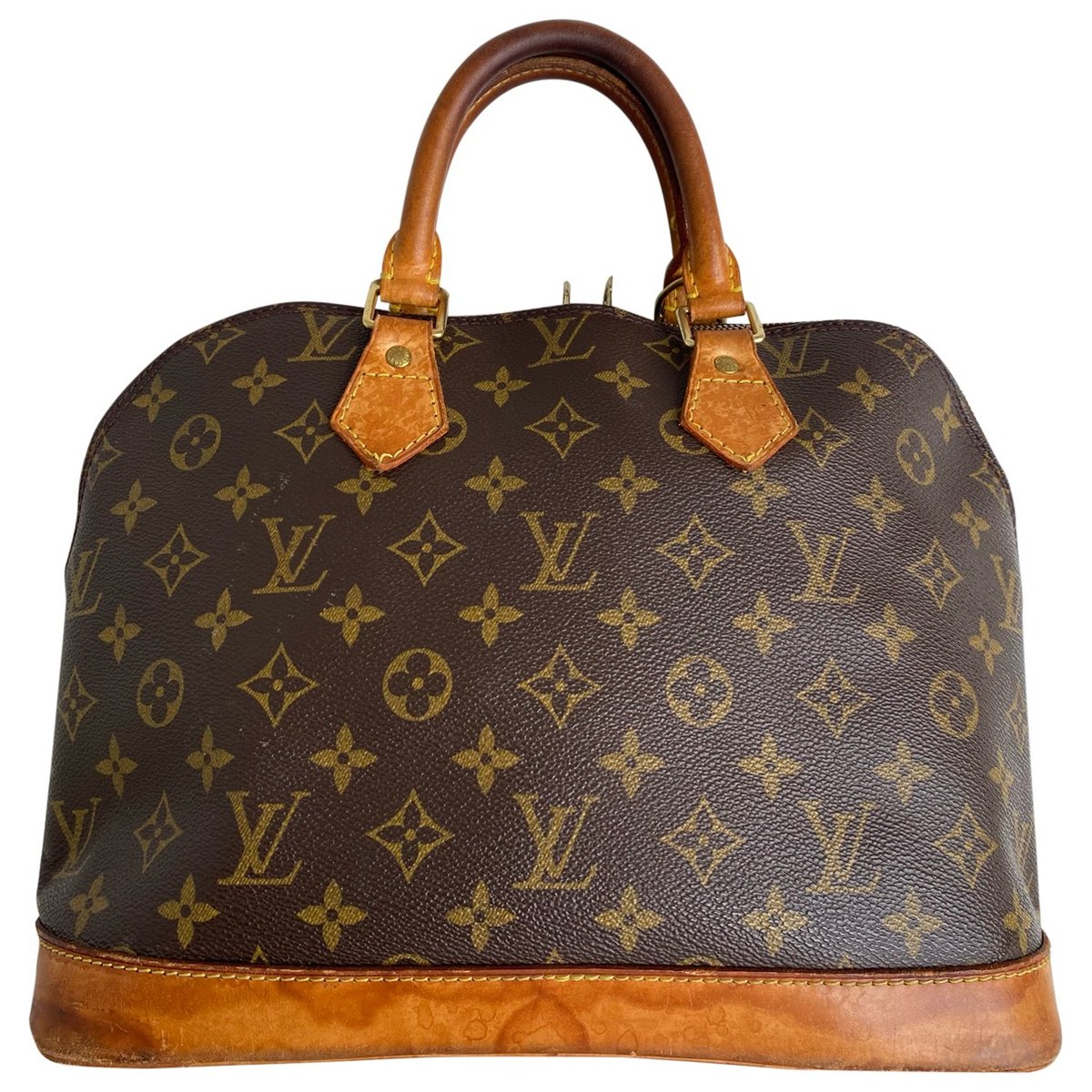 Alma leather handbag