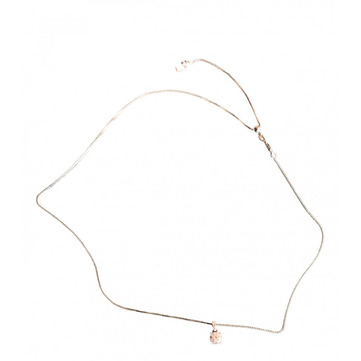 Toi & Moi silver necklace