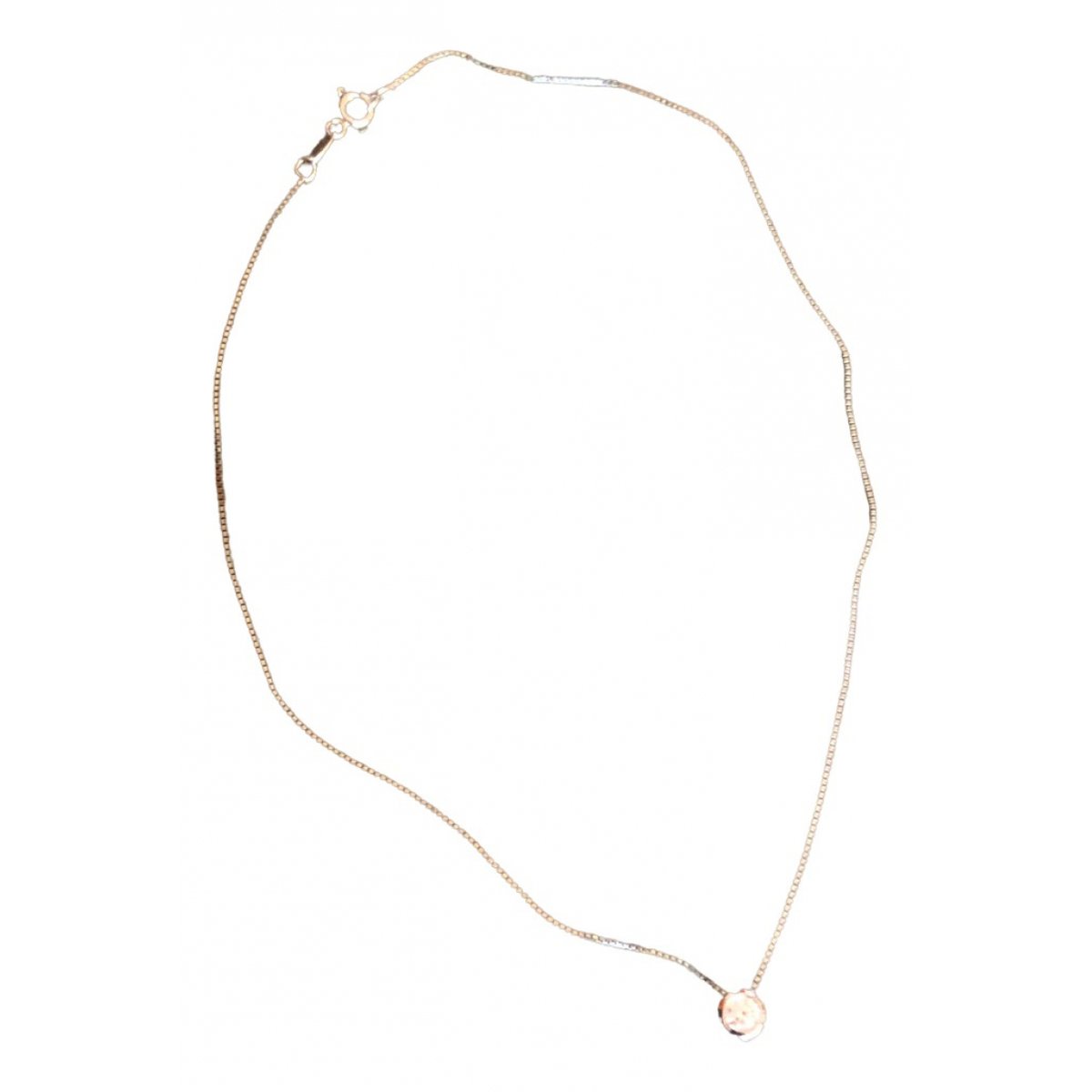 Toi & Moi silver necklace