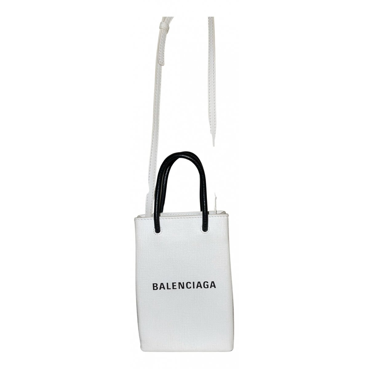 Shopping Phone Holder leather handbag
