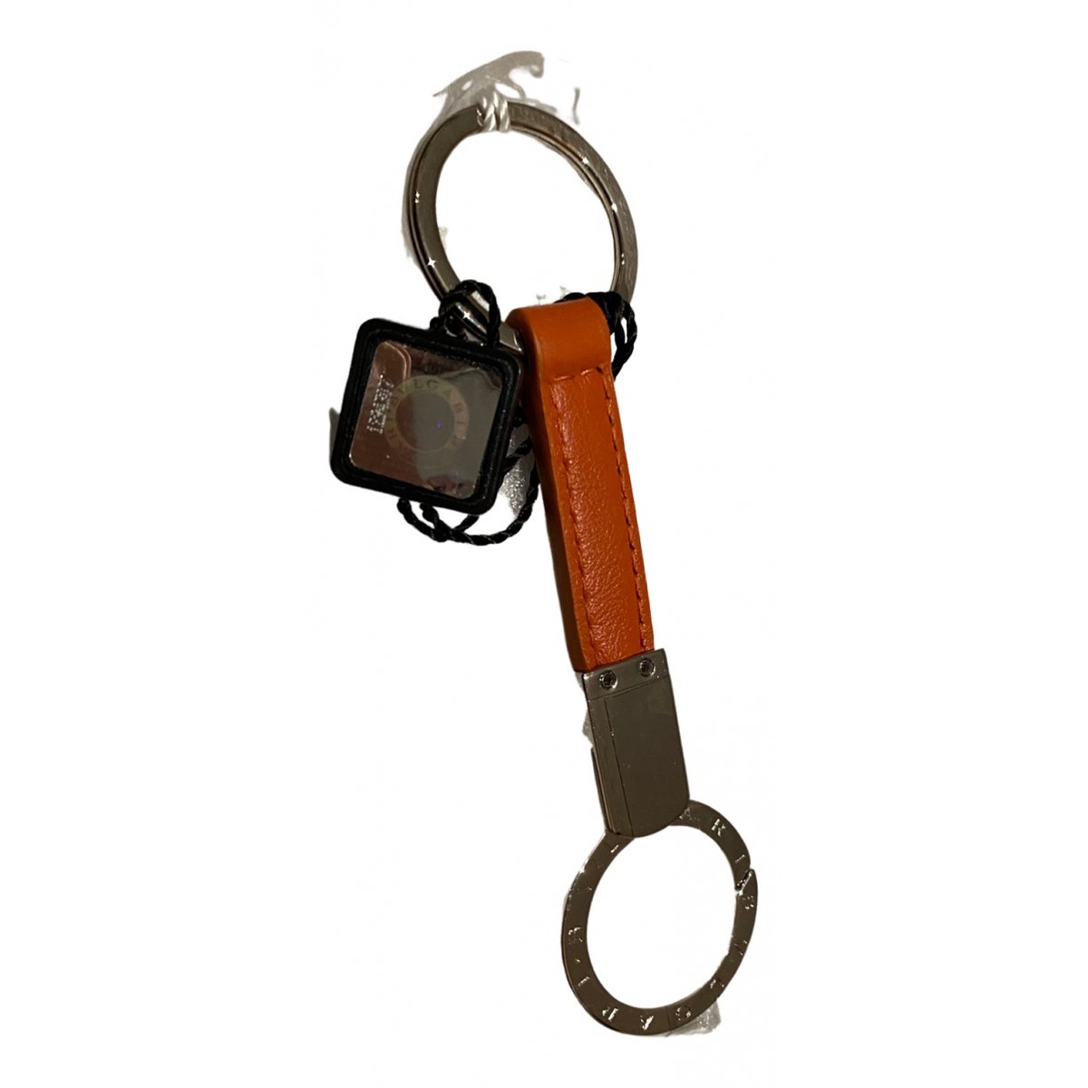 Bulgari leather phone charm