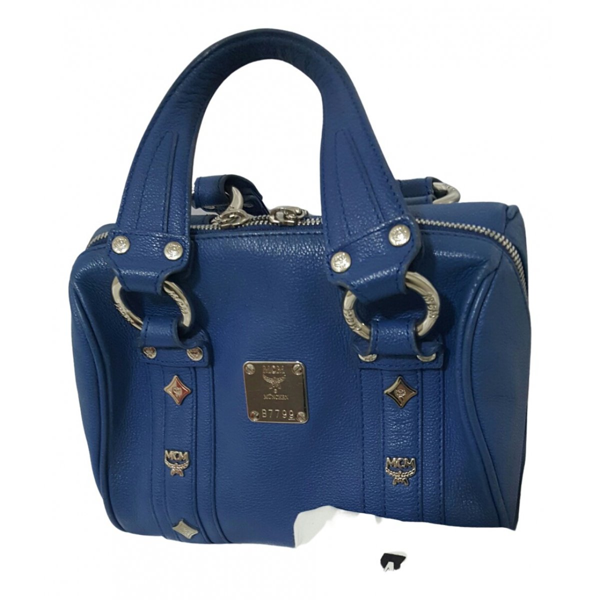 Boston leather tote