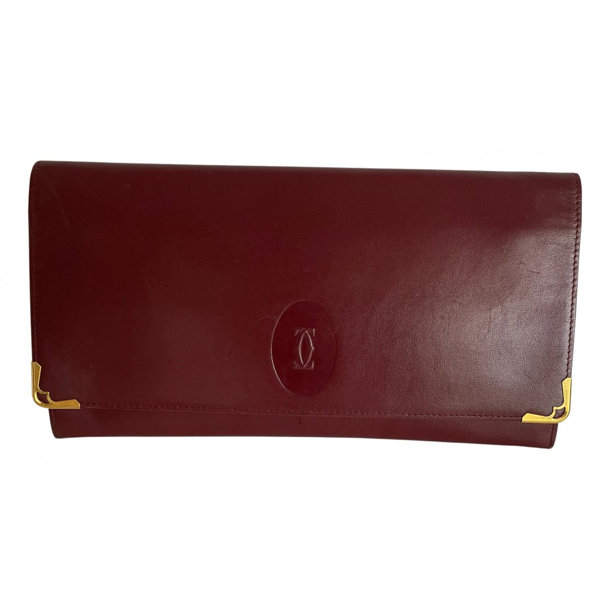 Trinity leather clutch bag