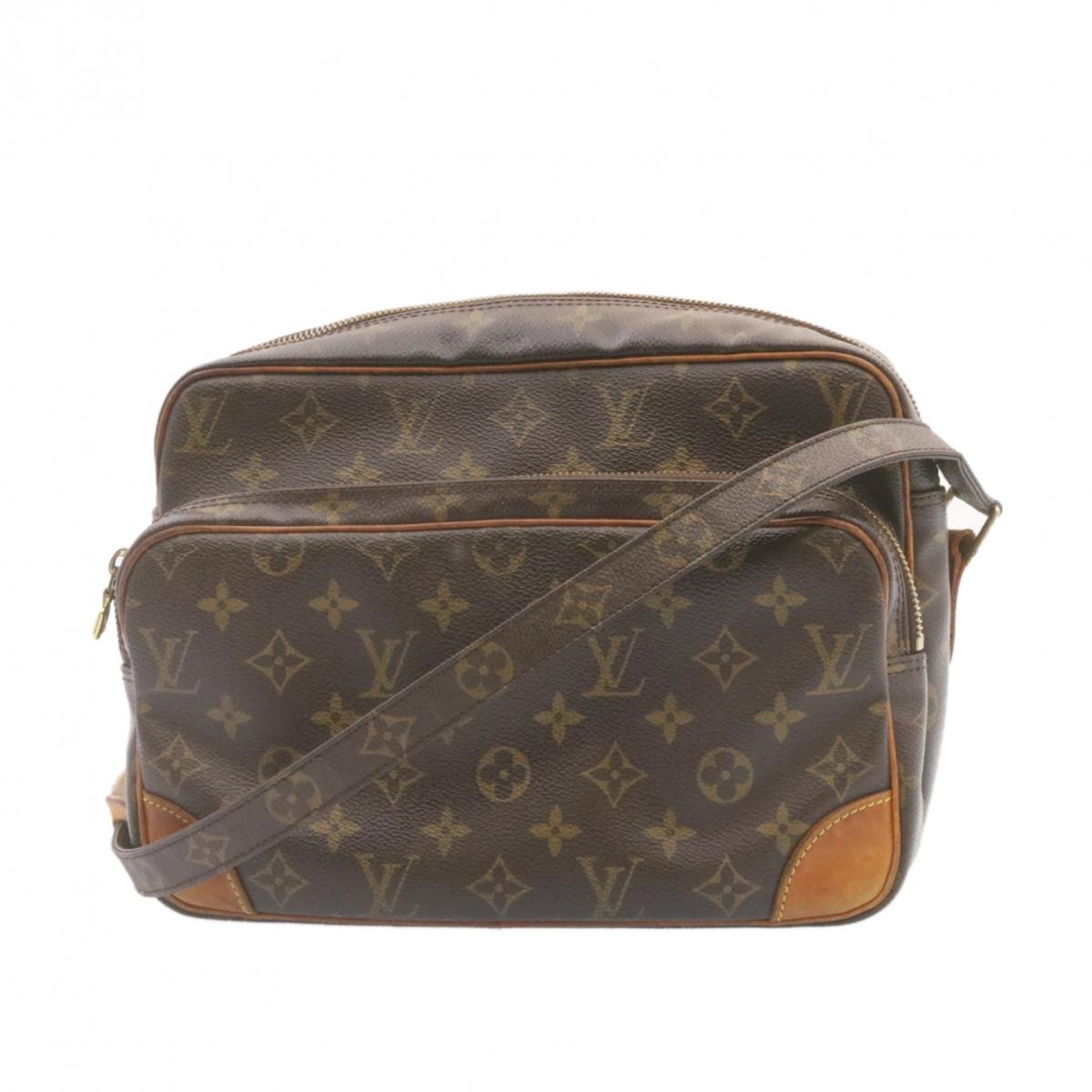 Nile leather crossbody bag