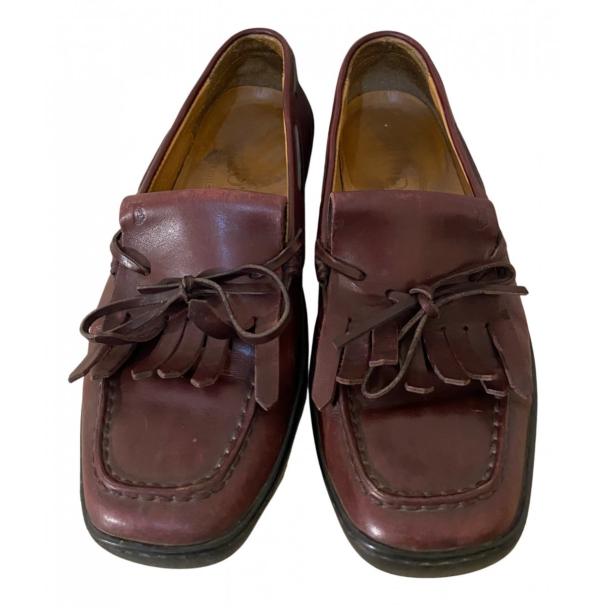 Gommino leather flats