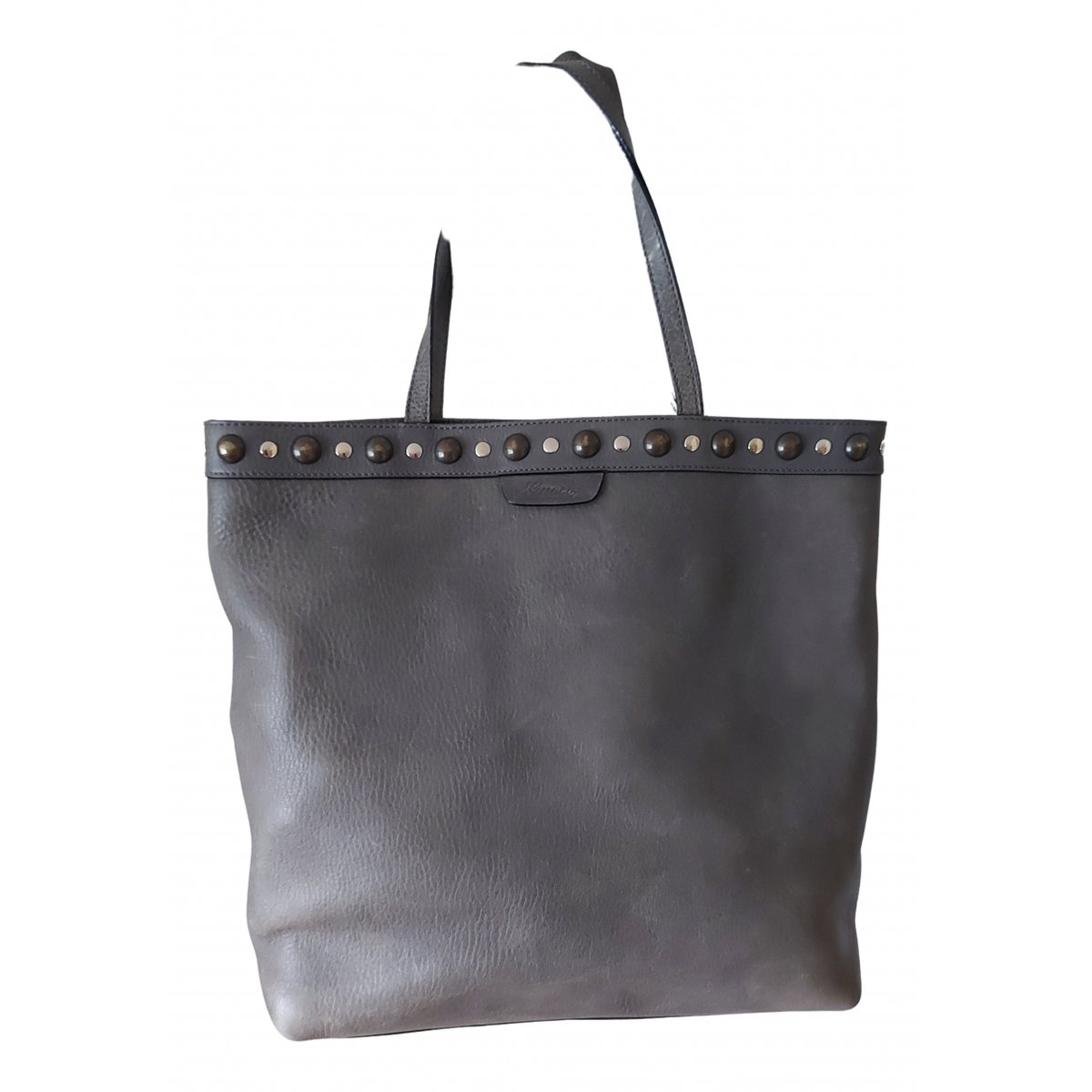 Swing leather tote