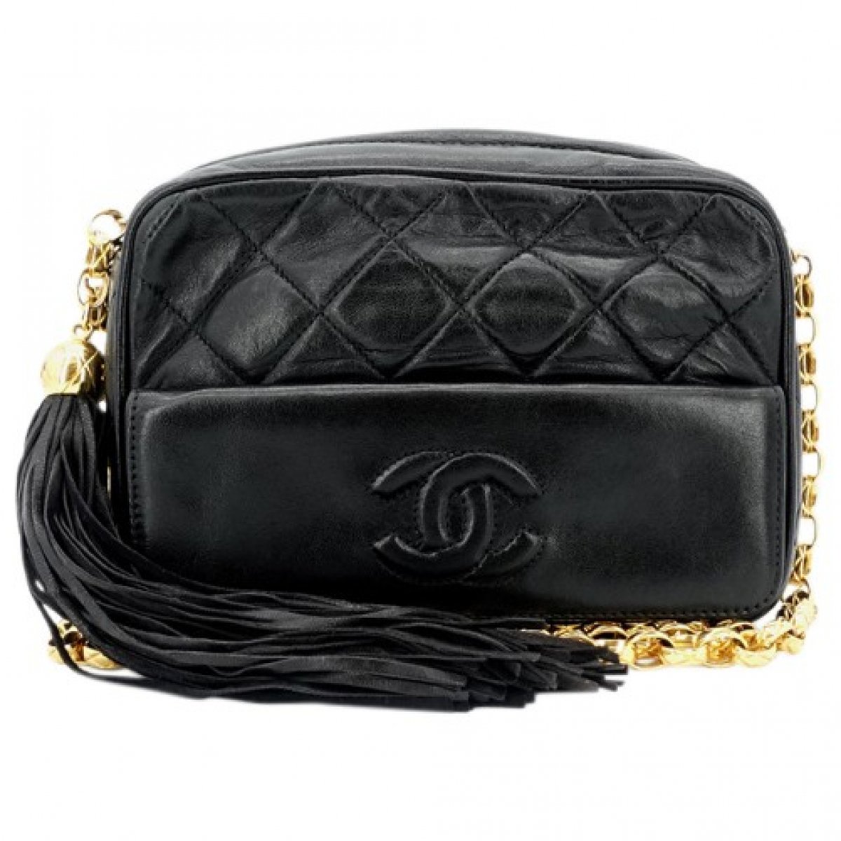 Camera leather handbag
