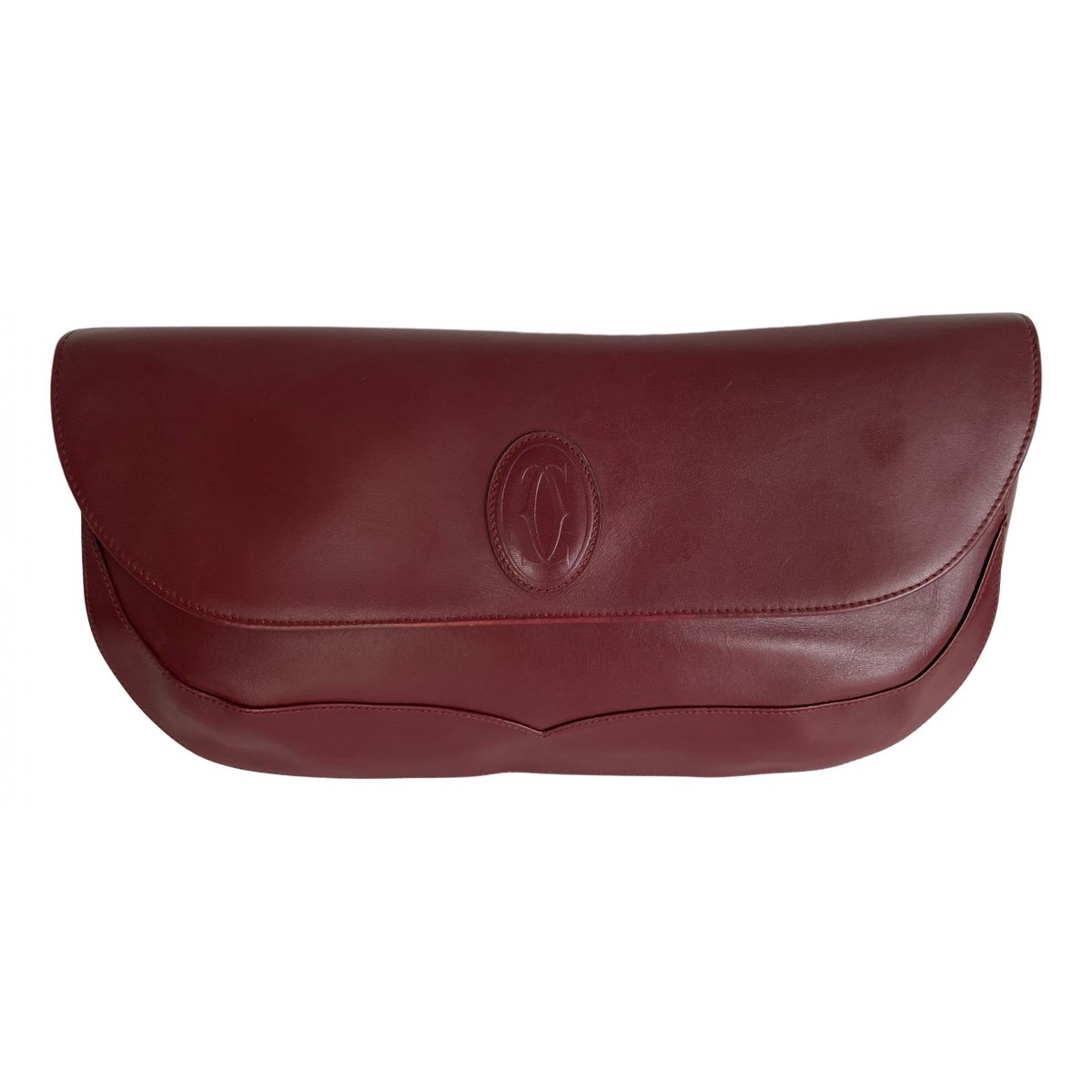 Trinity leather clutch bag
