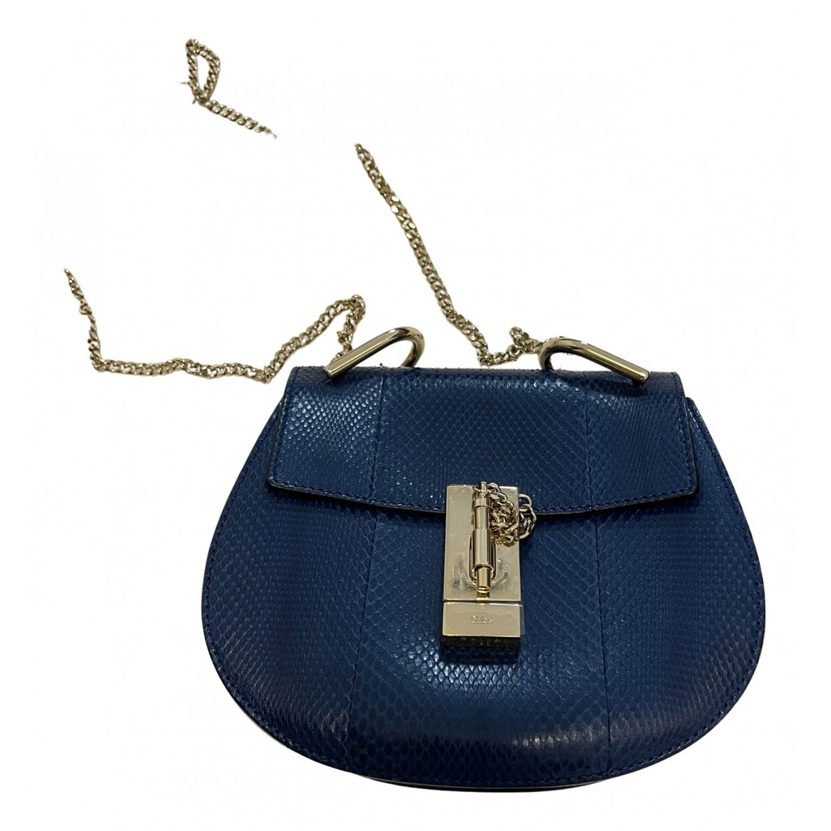 Drew leather handbag