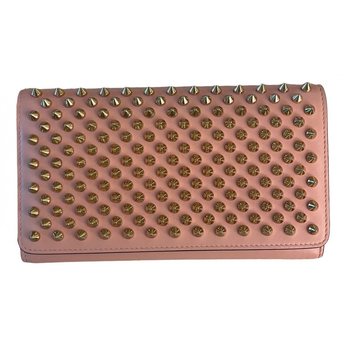 Macaron leather wallet