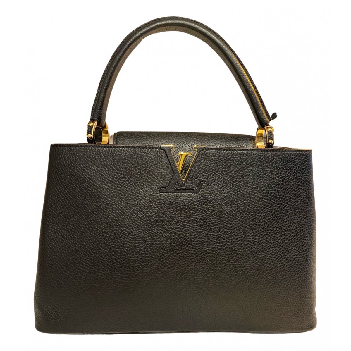 Capucines leather handbag