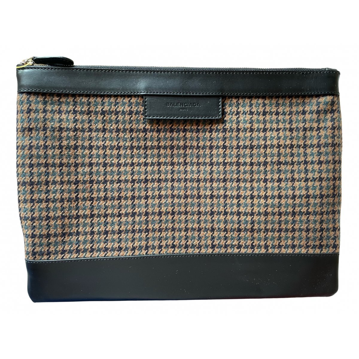 Everyday leather clutch bag
