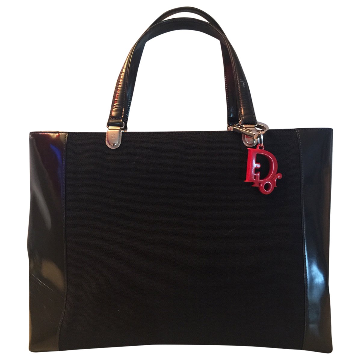 Lady Dior cloth handbag