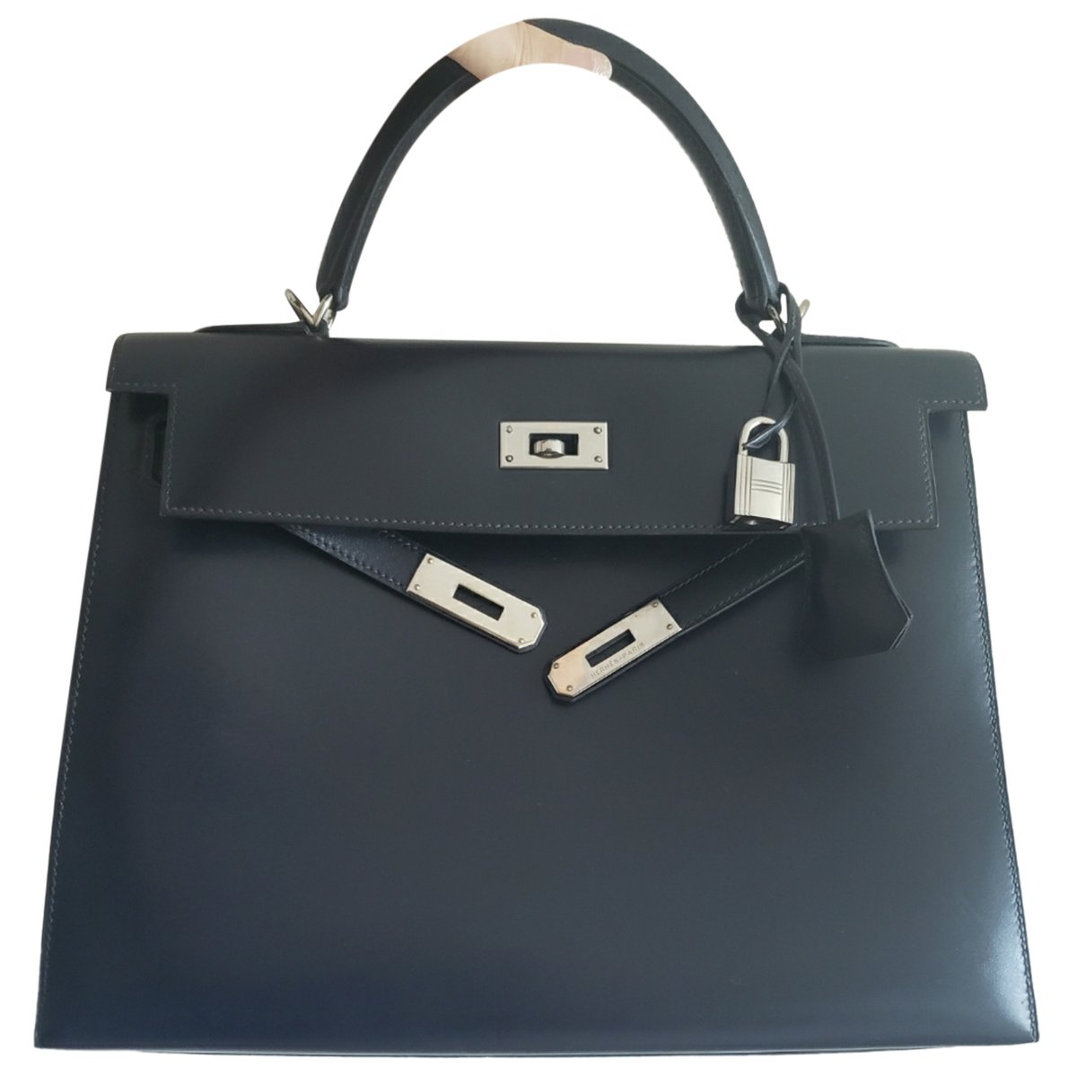 Kelly 32 leather handbag