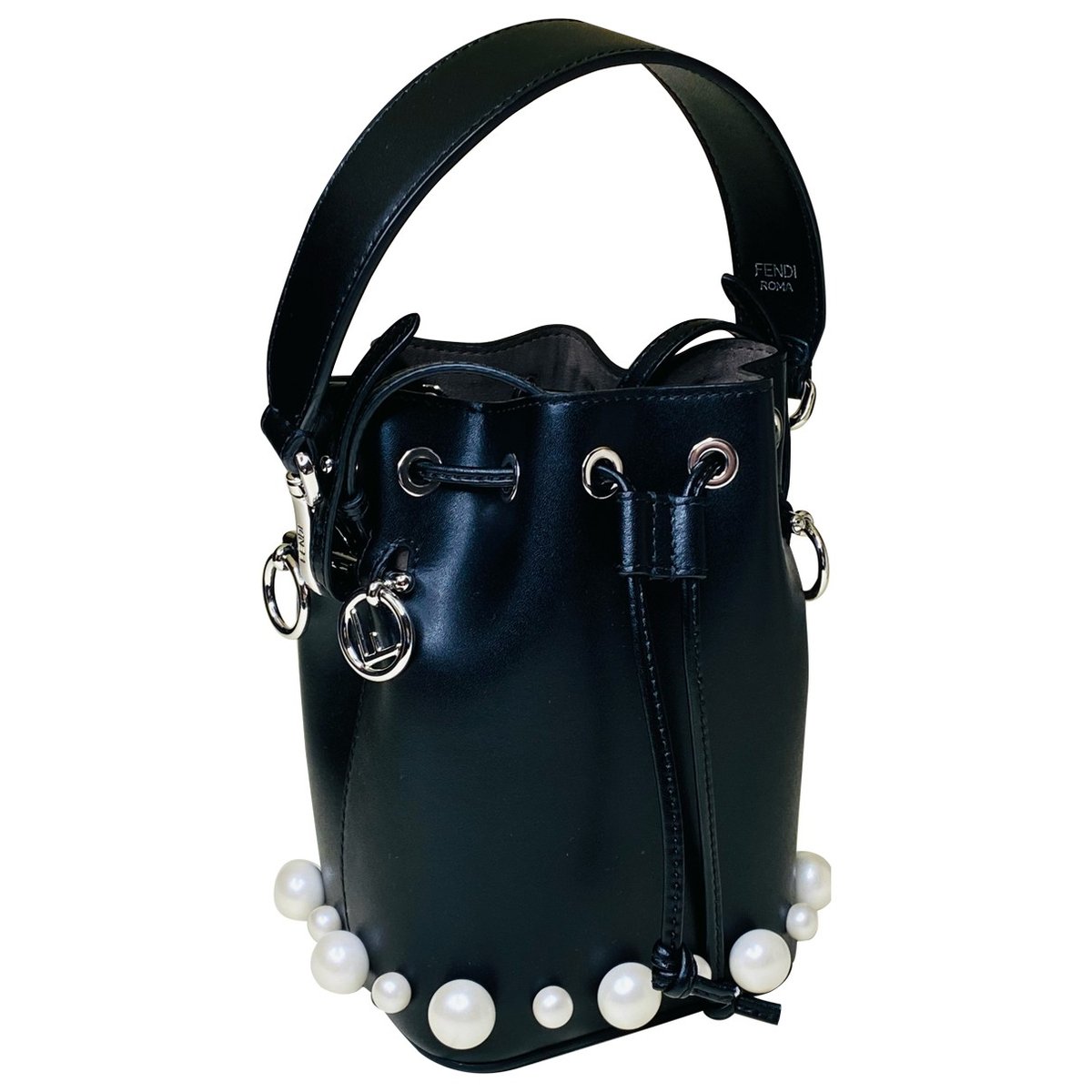 Mon Trésor leather crossbody bag