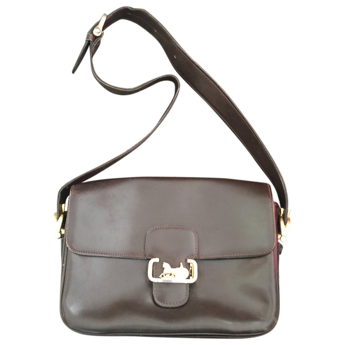 Triomphe Vintage leather handbag