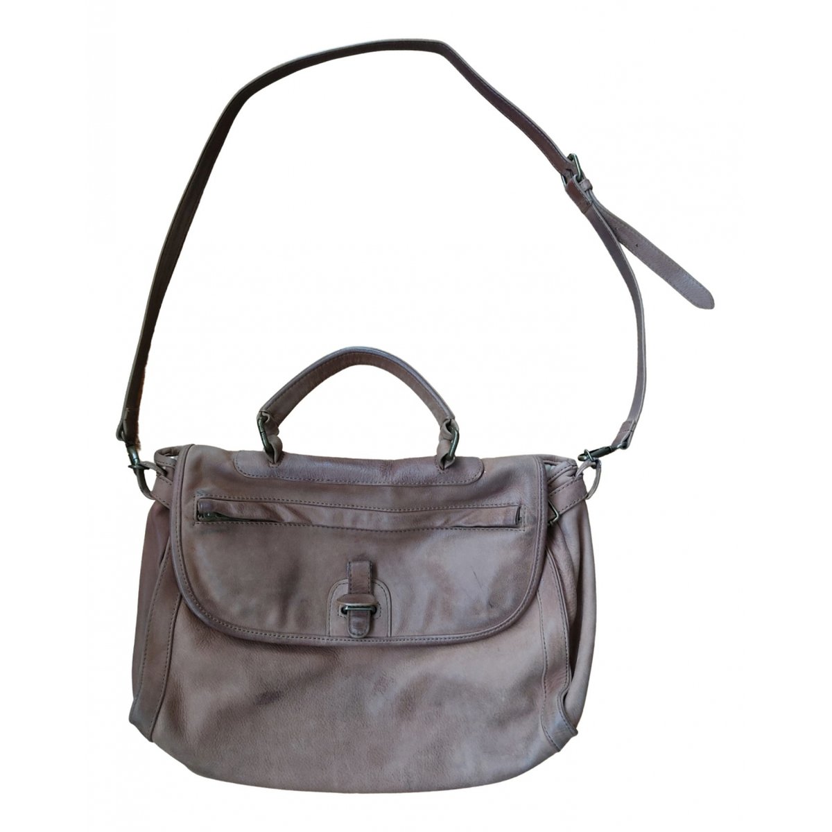 Leather crossbody bag