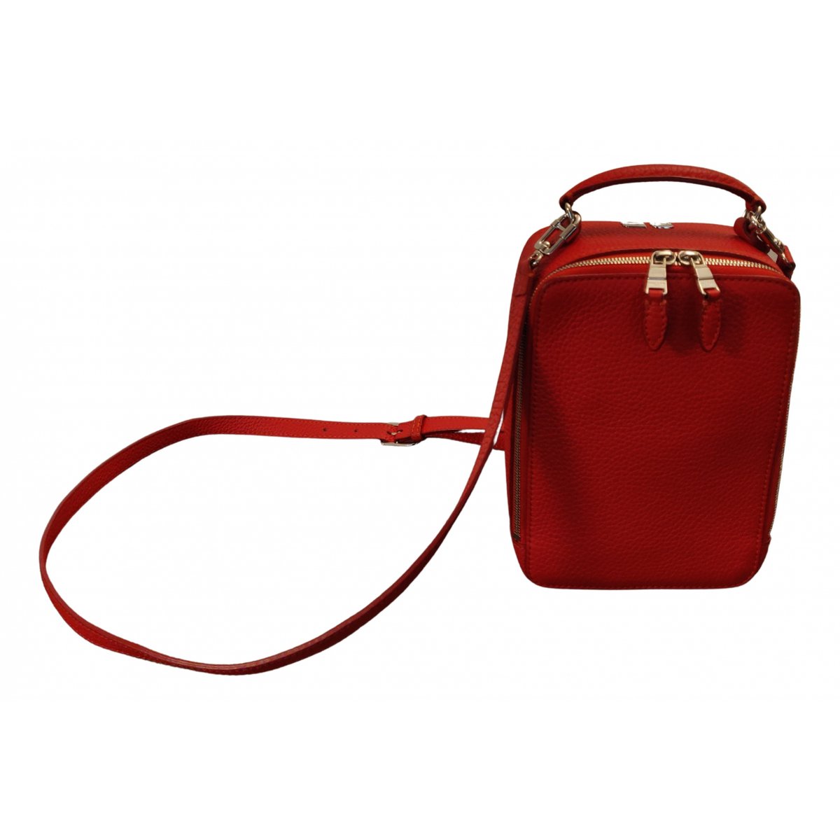 Pavé leather crossbody bag