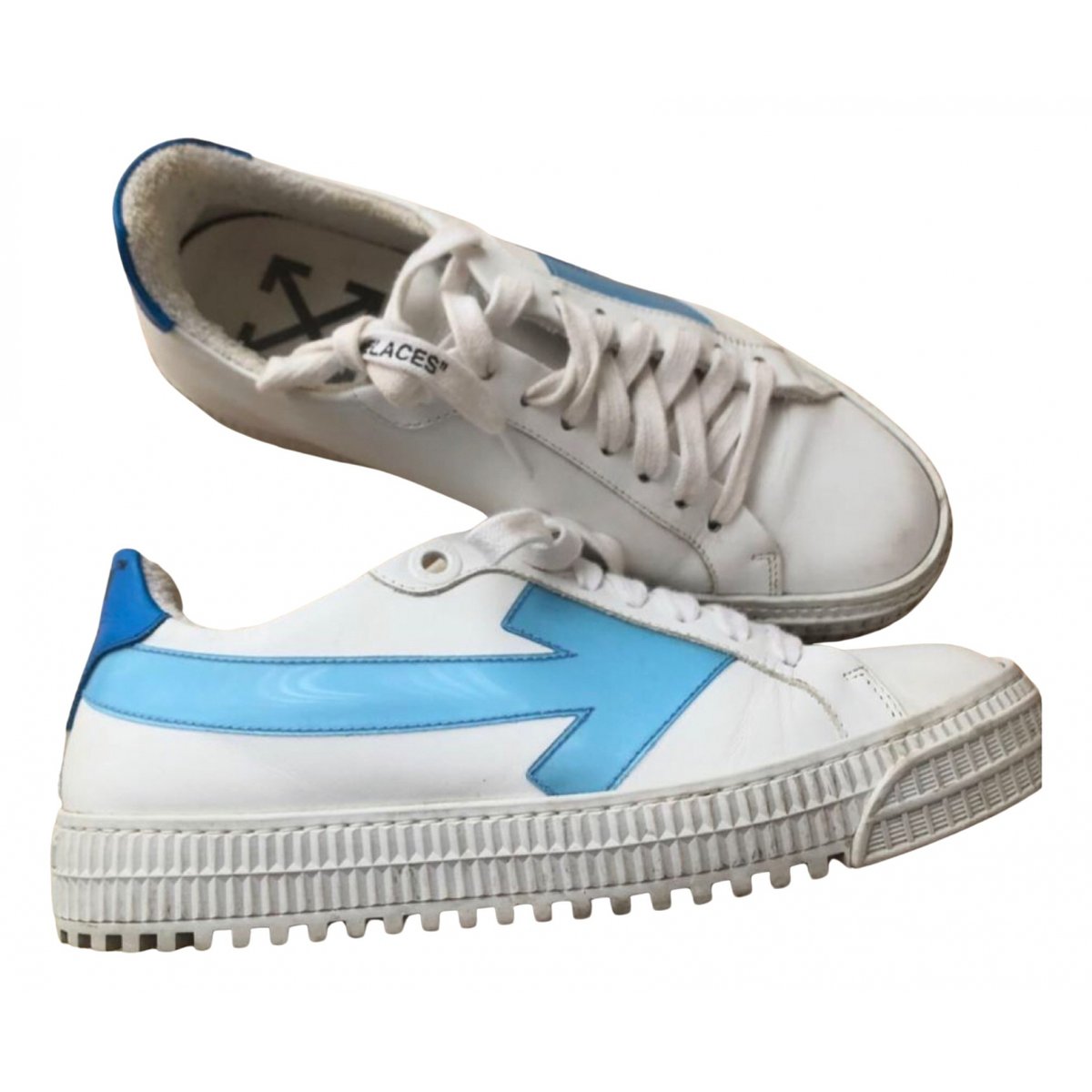 Arrow leather trainers