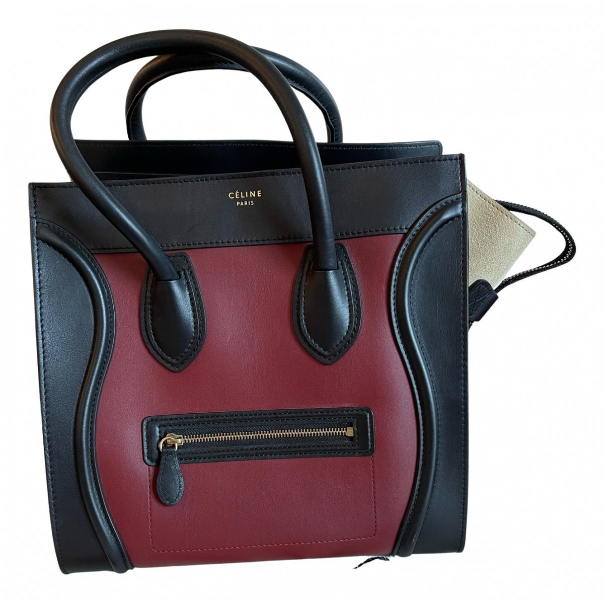 Luggage leather handbag
