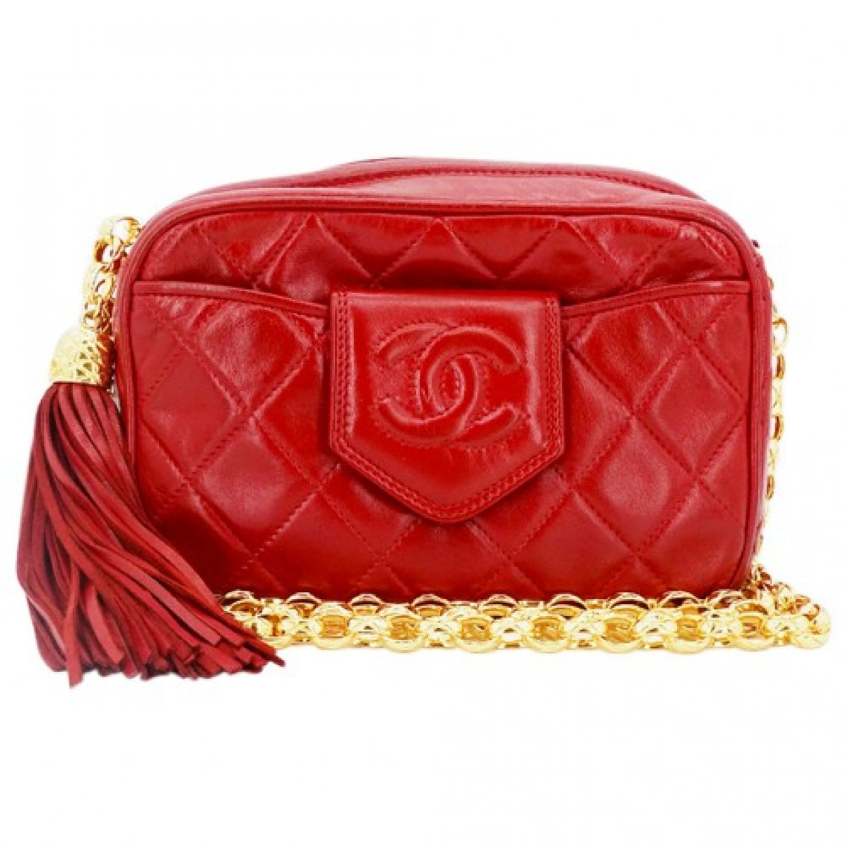 Camera leather handbag