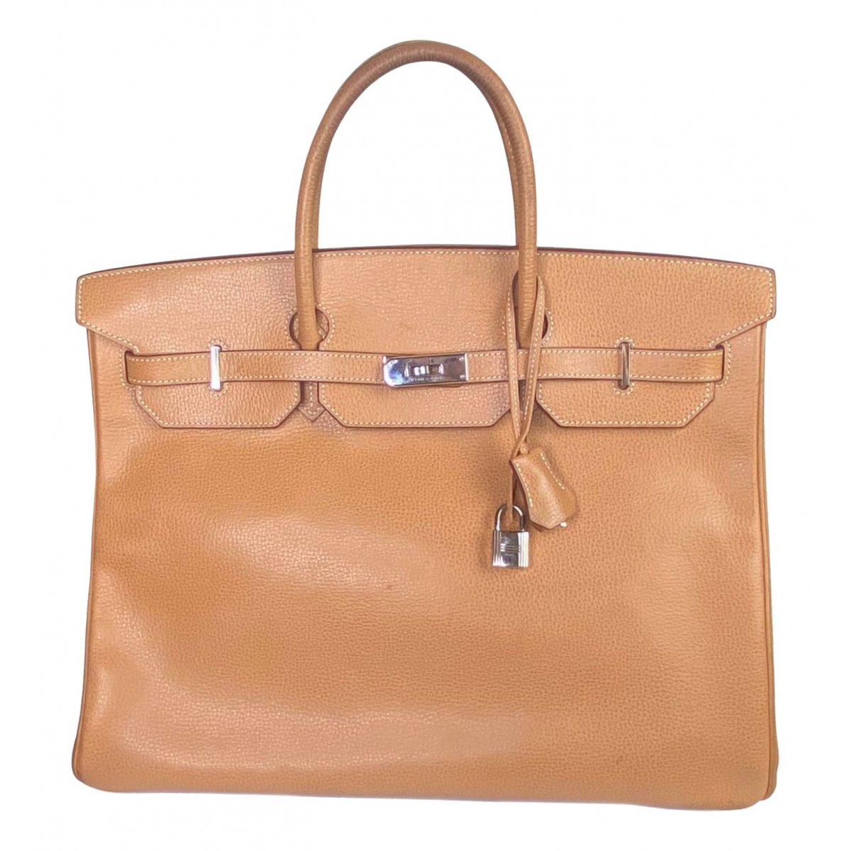 Birkin 40 leather handbag