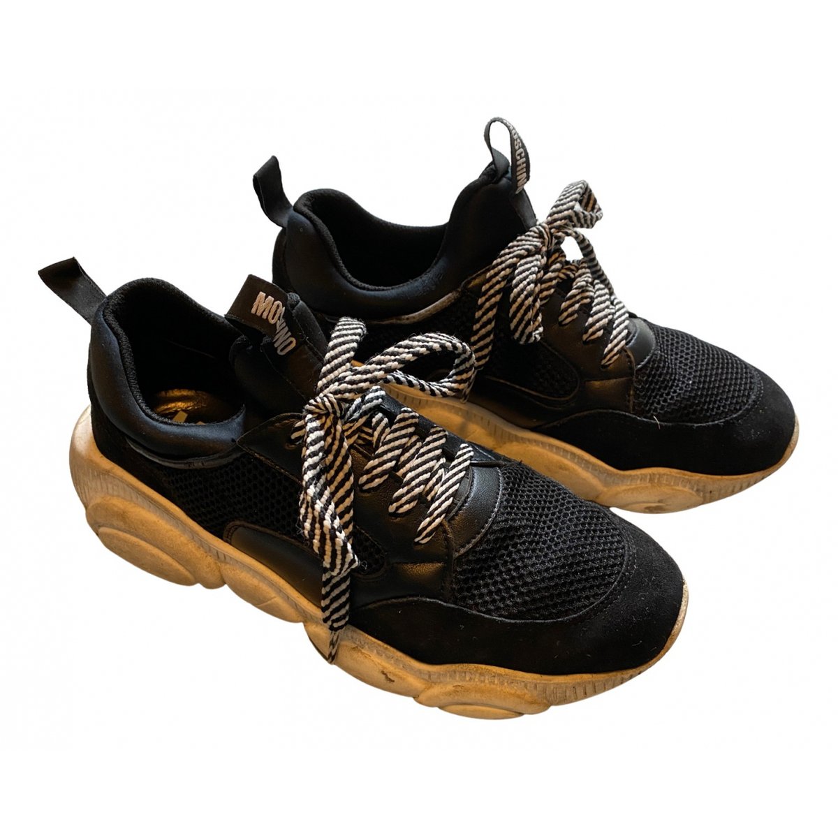Teddy Pop vegan leather trainers
