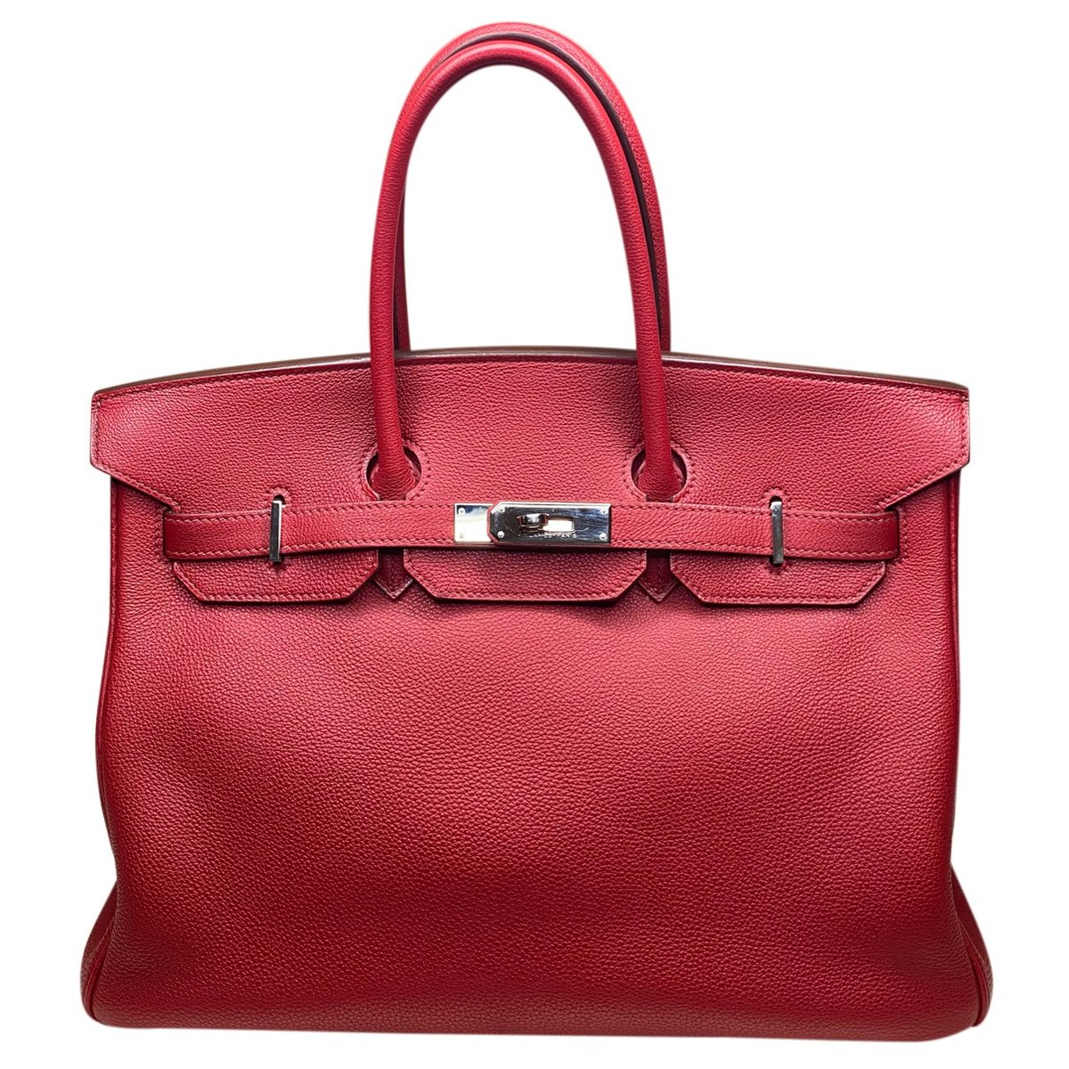 Birkin 35 leather handbag