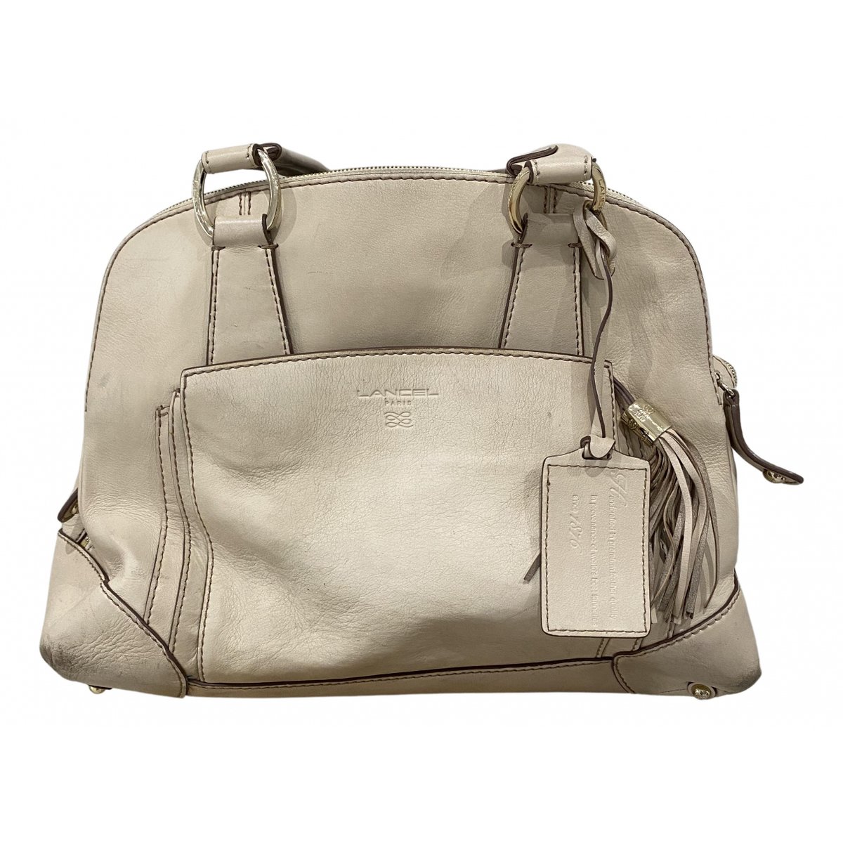 Mademoiselle Adjani leather handbag